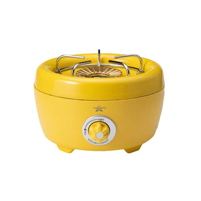 日本 Aladdin 阿拉丁 SAG-HB01 卡式瓦斯爐 日式 火鉢型 烤肉爐 圓形 烤爐 燒烤 日本代購