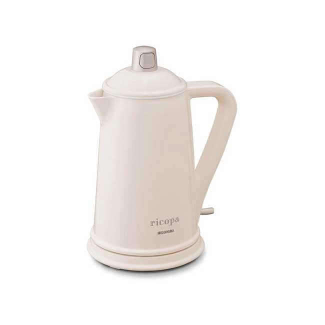 IRIS OHYAMA IKE-R800 快煮壺 電熱水壺 0.8L 復古風 電茶壺 2021新款 日本代購