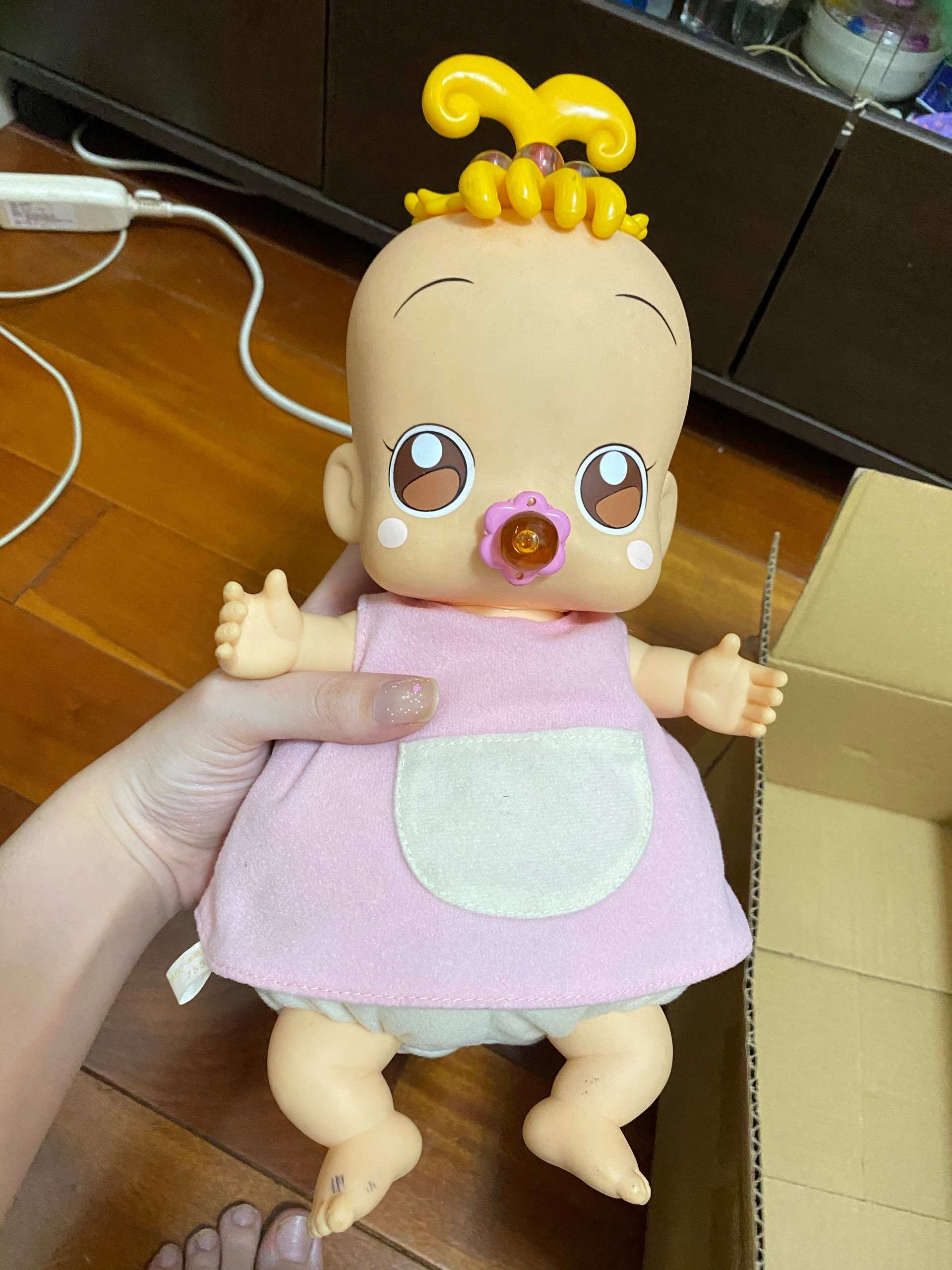 【動漫周邊開箱】童年回憶小魔女DoReMi小花娃娃