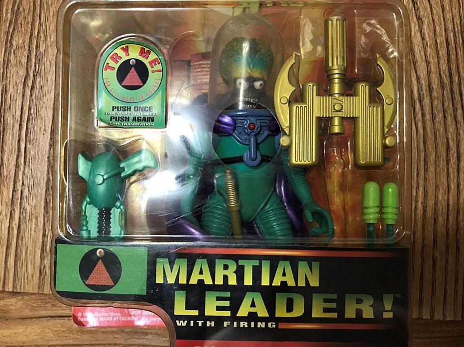 【星戰毀滅者公仔開箱】MARS ATTACK MARTIAN LEADER 火星人領袖