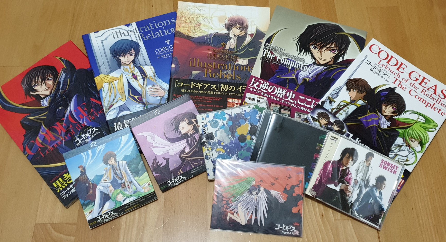 【日本代標分享】コードギアス 書籍 CDセット