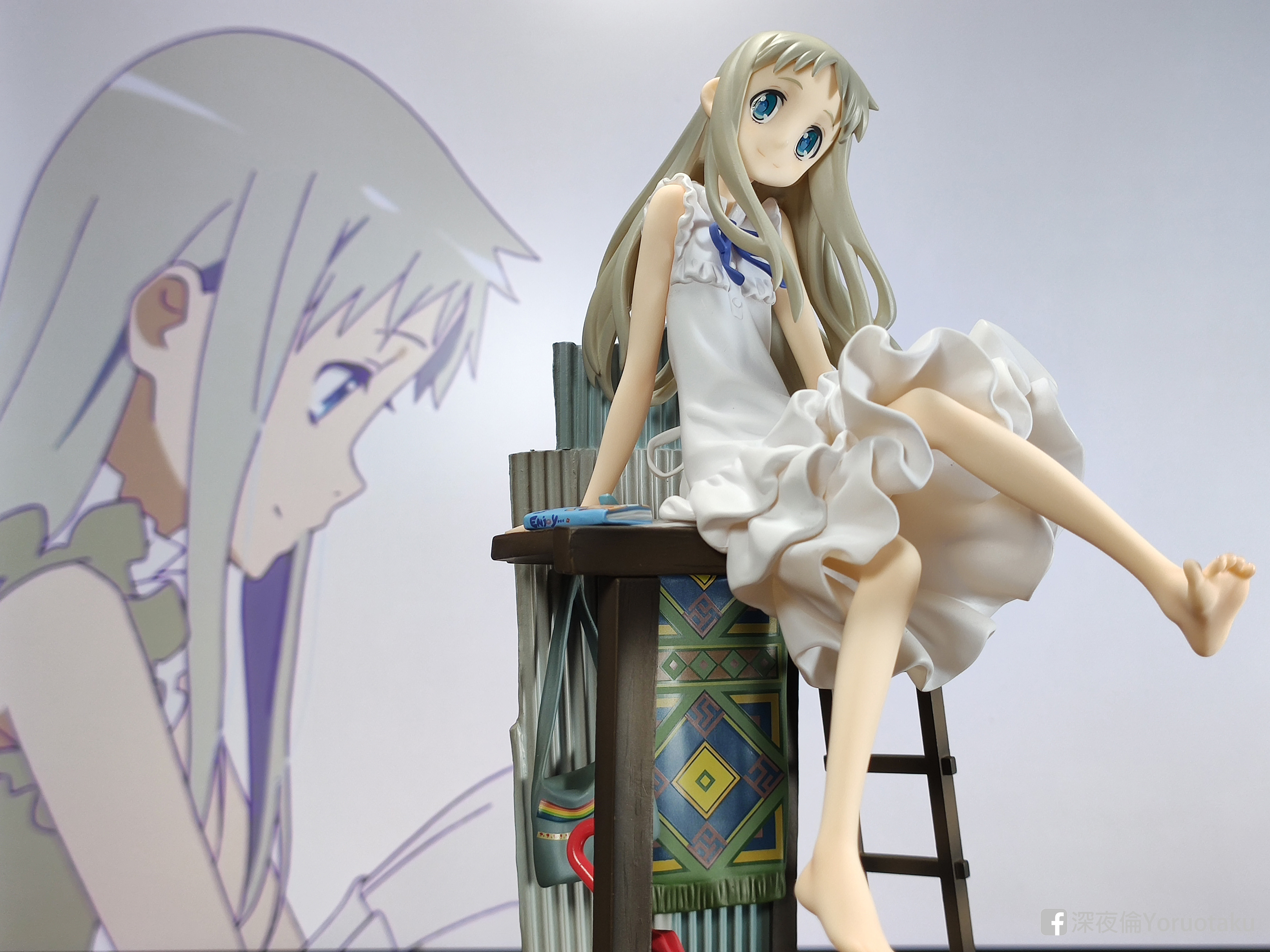 【動漫模型開箱】「面麻,找到妳了。」──《ALTER 未聞花名 面麻》